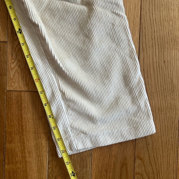 Vintage Playboy Corduroy Pleated Two Tone Brown Beige Pants Size 25 - Picture 4 of 12